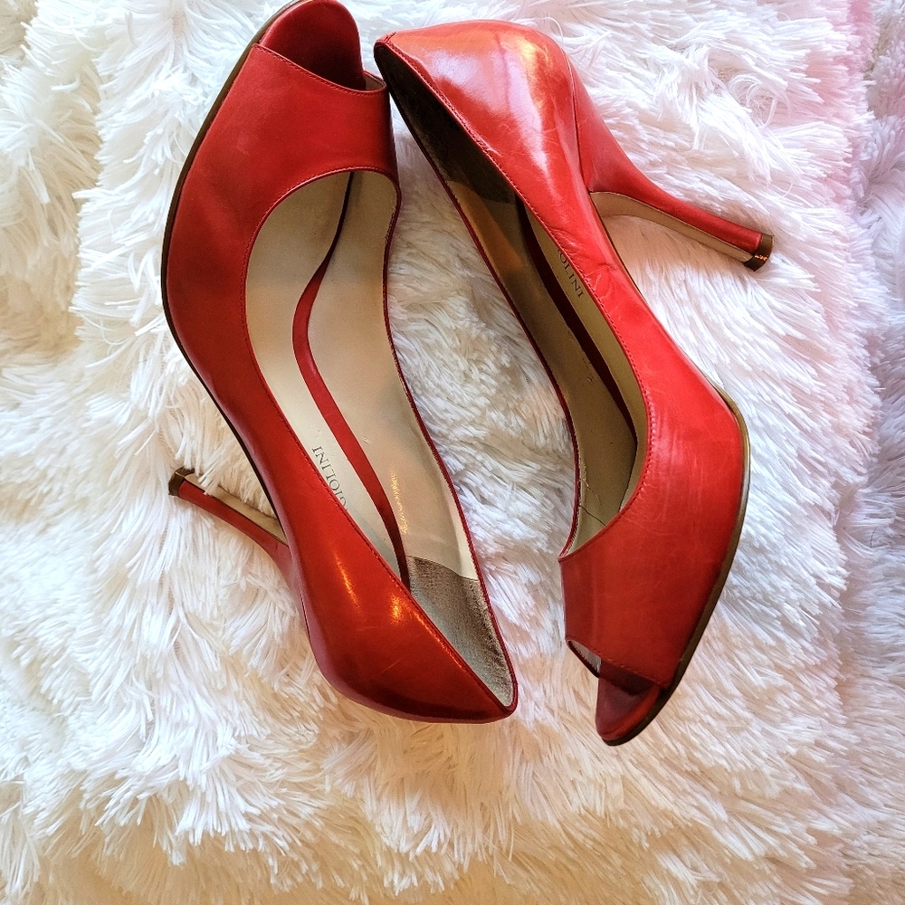 Fabulous Red Enzo Angiolini Heels